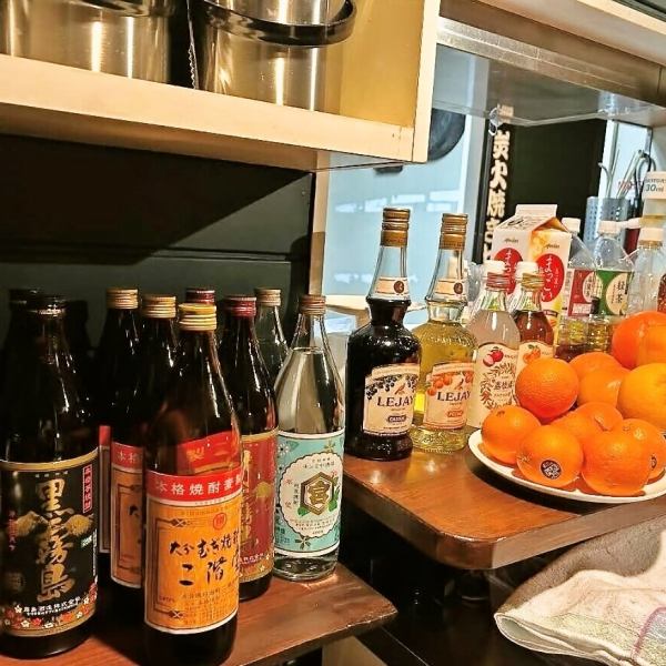 料理に合わせた幅広いラインナップでご提供！【ドリンク】