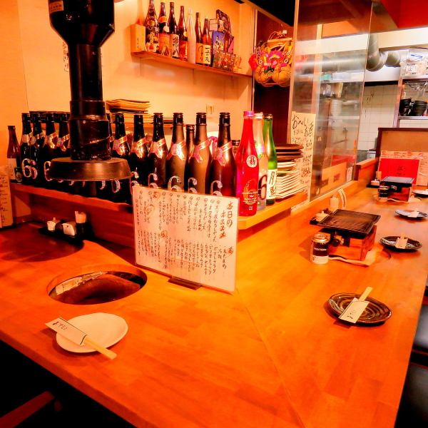 [From Saku Drinking to Banquet] Recommended counter seating for Saku drinking and dating.Please use it for drinking Tenma.Of course, we will also guide you to the table seat ★ You can also walk with Tenma, dating, birthday and anniversary cakes!