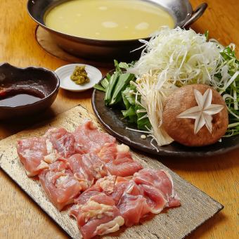 忘年会シーズン限定◎【2hプレミアム飲み放題】七輪焼き・水炊きも◎イチオシ満足コース!