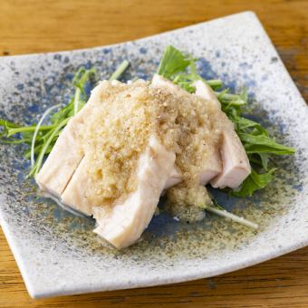 むし鶏生姜ソース