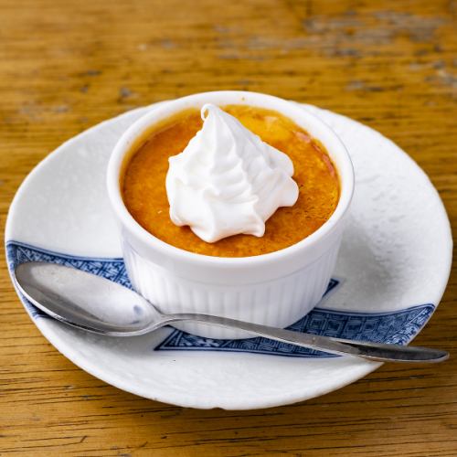 地鶏卵のプリン