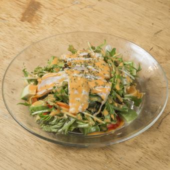 鶏とアボカドフレンチサラダ