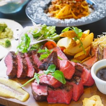 【満足度No.1コース◎】飲み放題付☆贅沢な「肉盛りコース」/5,000円（税込）