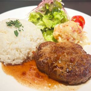 【数量限定】肉バルのハンバーグプレート