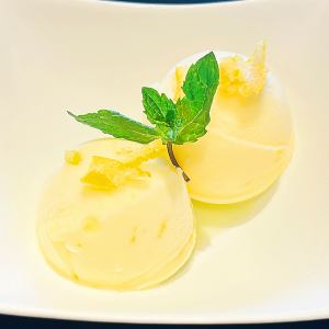 Yuzu Sorbet