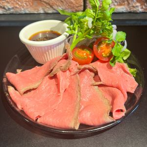 Homemade roast beef