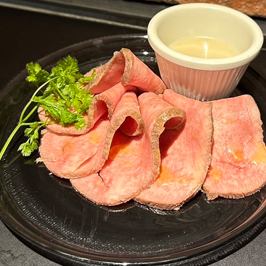 Homemade roast beef tongue