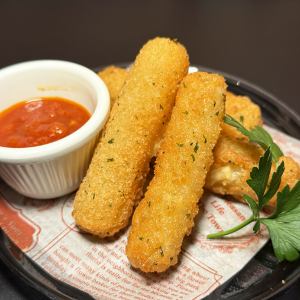 Mozzarella cheese fritters