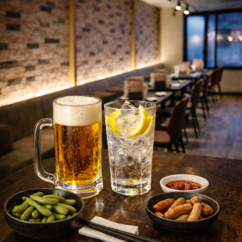 【当日予約OK◎】21時以降限定☆食べ飲み放題付☆二次会ナイトプラン /1,980円（税込）