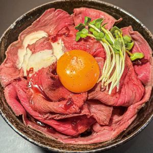 ローストビーフ丼