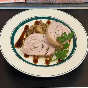 Herb-roasted pork