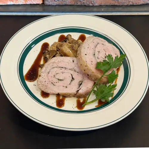 Herb-roasted pork