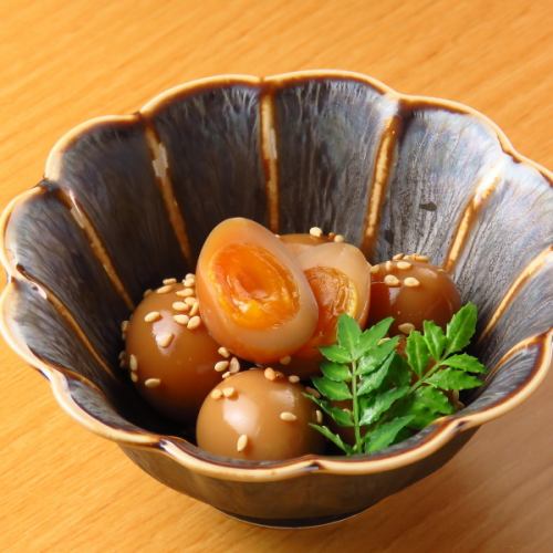 半熟うずらのどんぐり