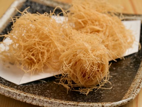 帆立のサクサク揚げ