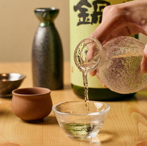 季節の日本酒と創作料理のマリアージュ♪