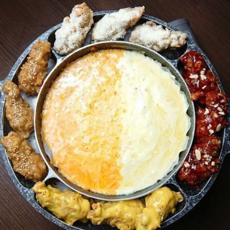 ★チーズチェゴチキン　1人前6本(2人前～)　1～4種類まで味が選べます。