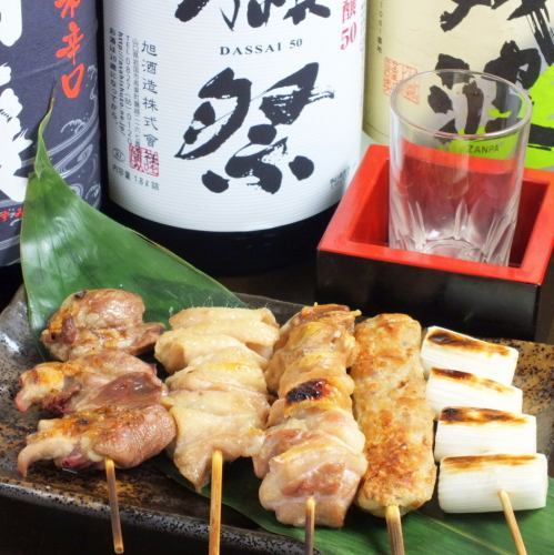 串焼き盛り合わせ 五本