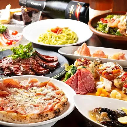 【プレミアム飲み放題時間無制限!】VIP8000円コース♪