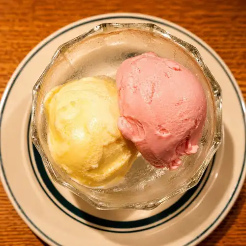 2種のアイスクリーム