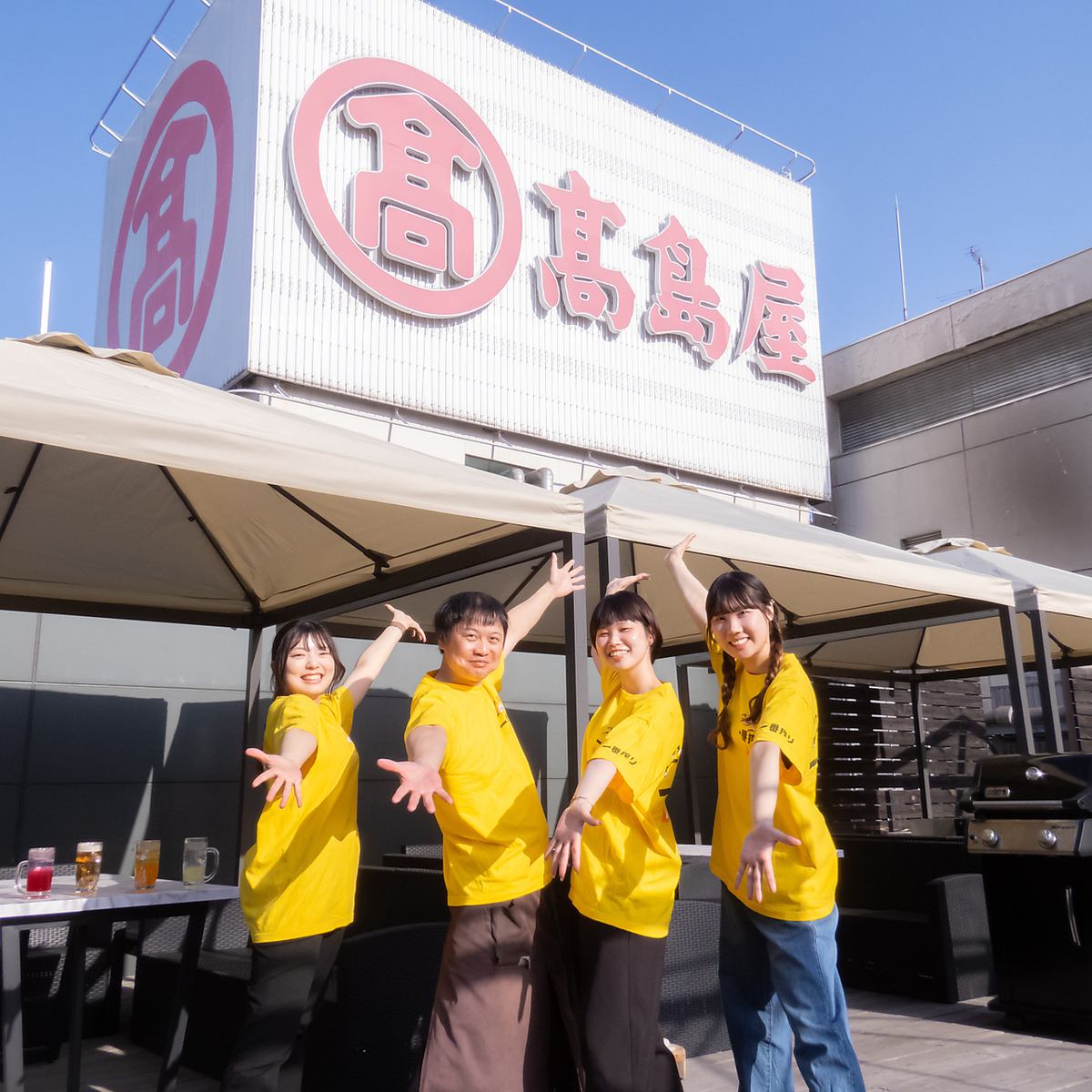 5月11日起♪这个夏天来冈山高岛屋屋顶啤酒花园吧！