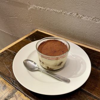 Tiramisu made by a barista who learned from Mamma in Italy