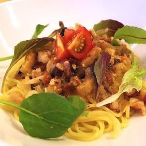 [Today's pasta] Fish shell ragout sauce