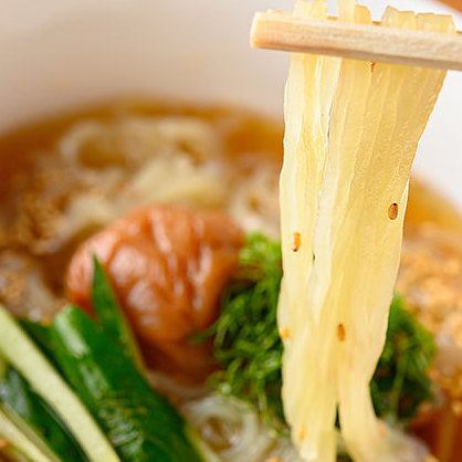 つるっと爽やか梅・すだちの和風冷麺