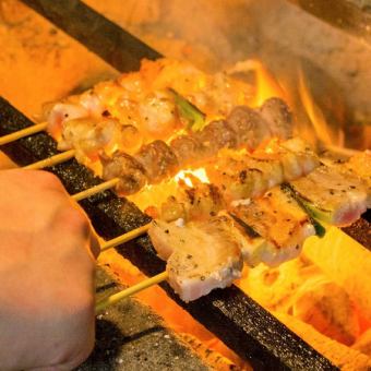 生ビール/日本酒込飲み放題90分！鳥永の忘年会2次会コース2,800円（税込）