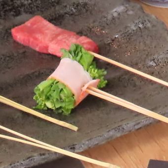 菜の花ベーコン