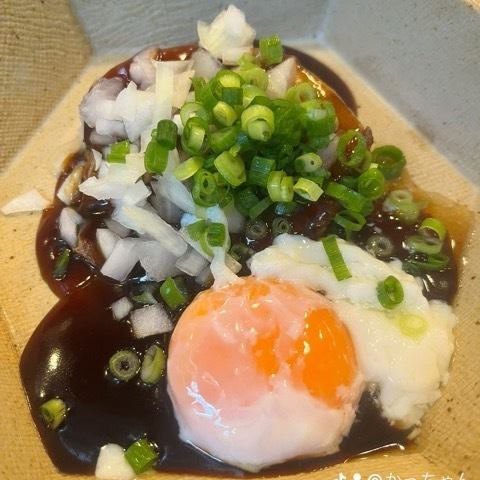 豚バラトロ煮温玉添え