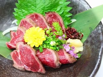 horse meat tataki