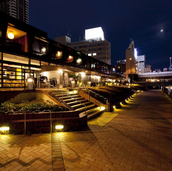 [Winter river view plan] All-you-can-drink of 80 types on terrace seats equipped with heating equipment♪