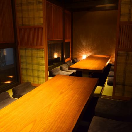 【佐世保 個室 居酒屋】小上がりになった掘りごたつ席は最大30名様でのご宴会が可能♪