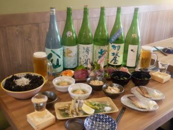 Course meal with all-you-can-drink for 2 hours [Banquet course with all-you-can-drink, 6 dishes in total, 6,600 yen]