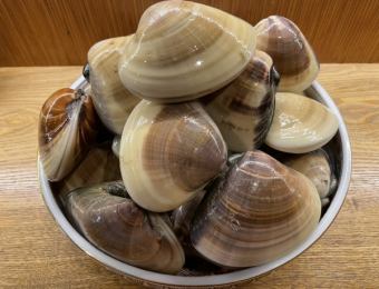 地蛤 焼き（酒蒸し）