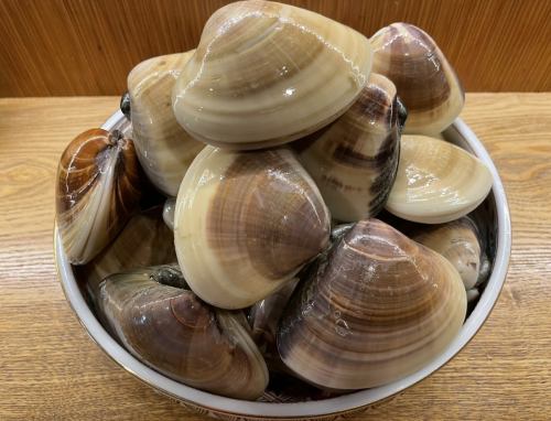 地蛤 焼き（酒蒸し）