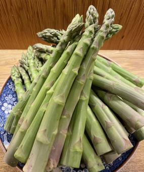 極太アスパラボイル