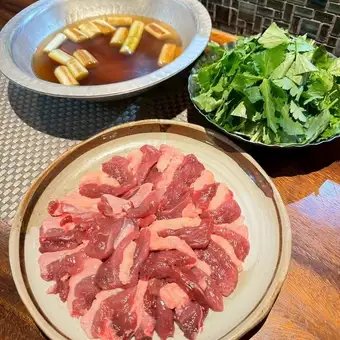 七谷鴨　鍋コース