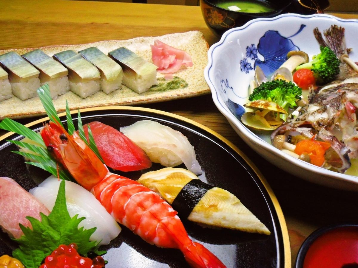 나가사키 현의 제철 생선과 야채를 사용한 요리를 만끽할 수! 수제 양념도 ◎