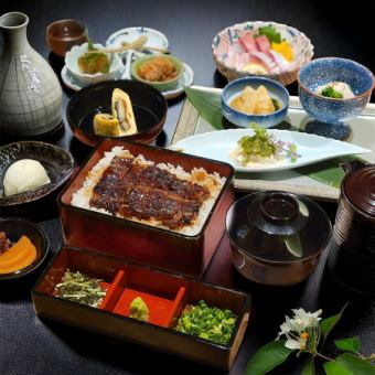 [90-minute all-you-can-drink plan with local sake] Kaiseki Danen (perfect for welcoming/farewell parties and entertaining guests, enjoying seasonal delicacies and eel)