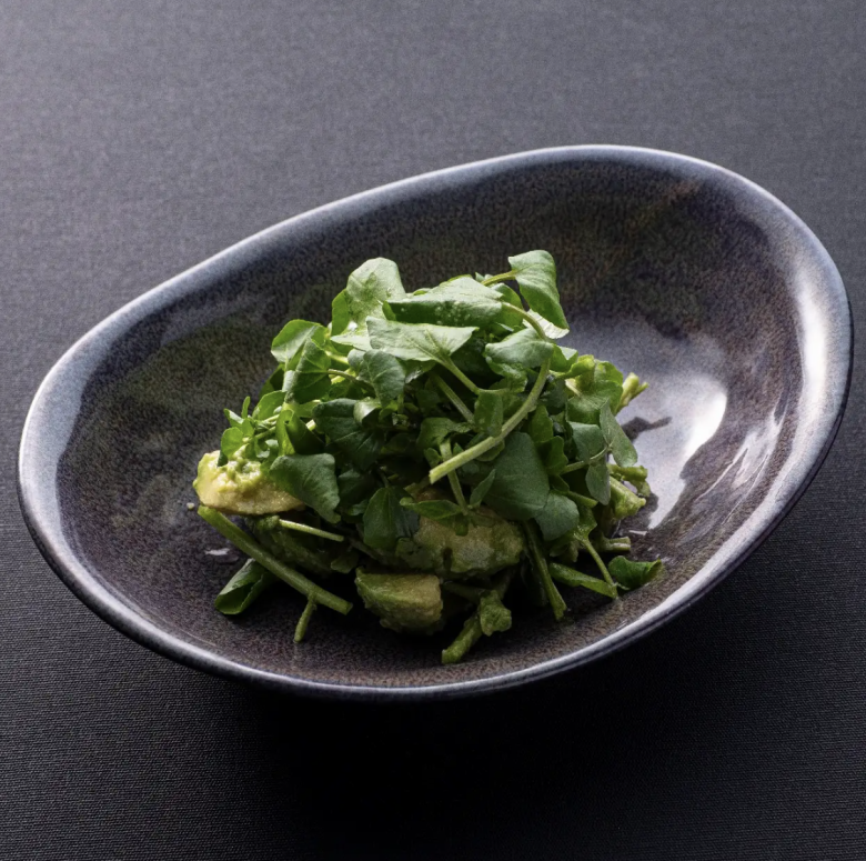Avocado and watercress detox salad