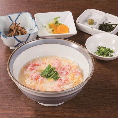 蟹雑炊