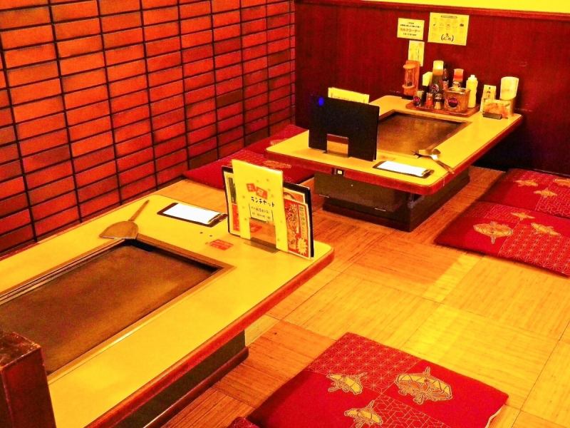 【Osami seats are 4 people x 3 tables!】 Spread your legs comfortably relaxing Osaki is still popular ◎ You can use it for various scenes including family gatherings, girls' sociations, mama society etc.Because there is a Japanese-style seat, please do not hesitate to consult us.For reservations, we accept reservations that can be accepted 24 hours a day!