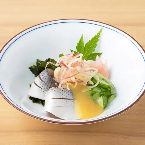 コハダと茗荷の酢味噌和え