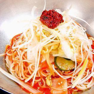 Korean noodles (chojangmyeon)