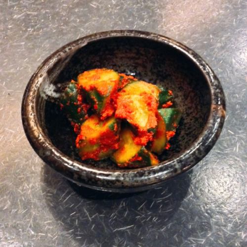 Kimchi (Chinese cabbage, radish, cucumber), water kimchi