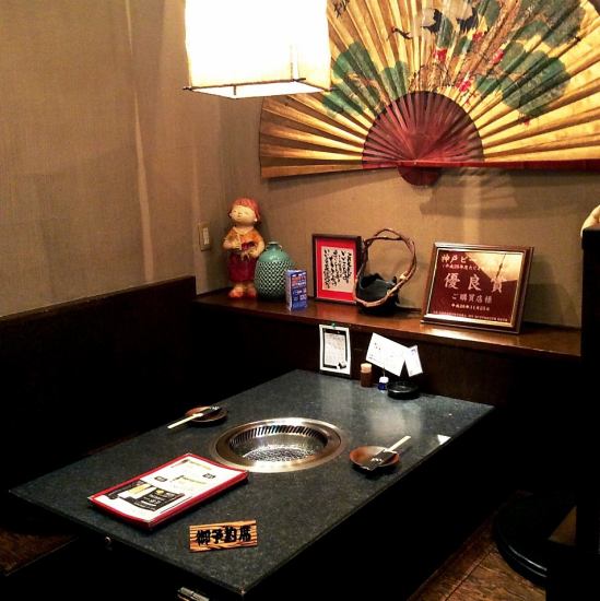 The private tatami room on the 2nd floor can be reserved for parties of up to 40 people!