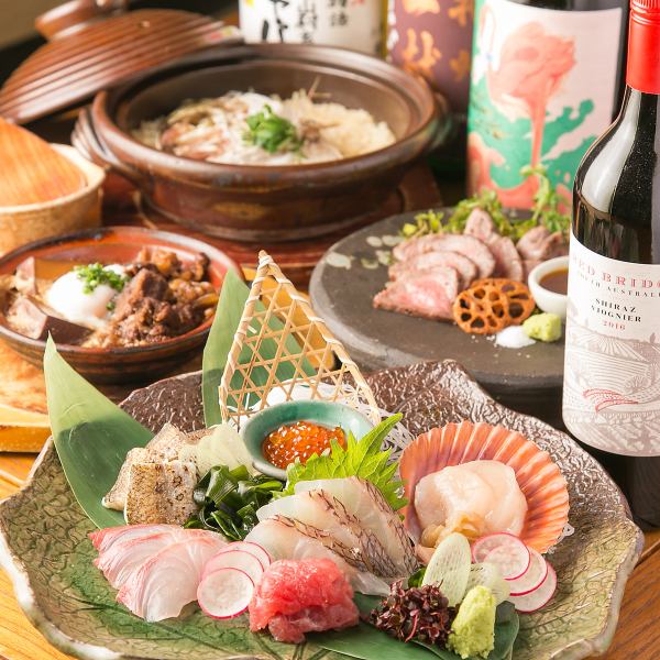 [Banquet course] Sakura bream shabu-shabu course 8 dishes