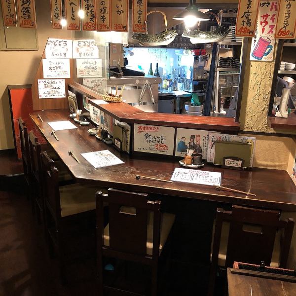 This menu menu is always conscious of the season.There are many menus that are limited to that day, so there is no compromise between food and drink so that you can feel fresh whenever you visit.The counter is also for one person and a date ♪ Actually it is the most recommended seat!