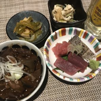 ドリンク1杯付きのお得な”ちょい和(なご)セット”(11月)